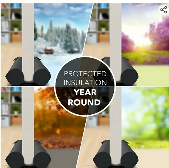 Everlasting Comfort Under Door Draft Stopper - Thicker 2" Foam Strip - Picture 8 of 10